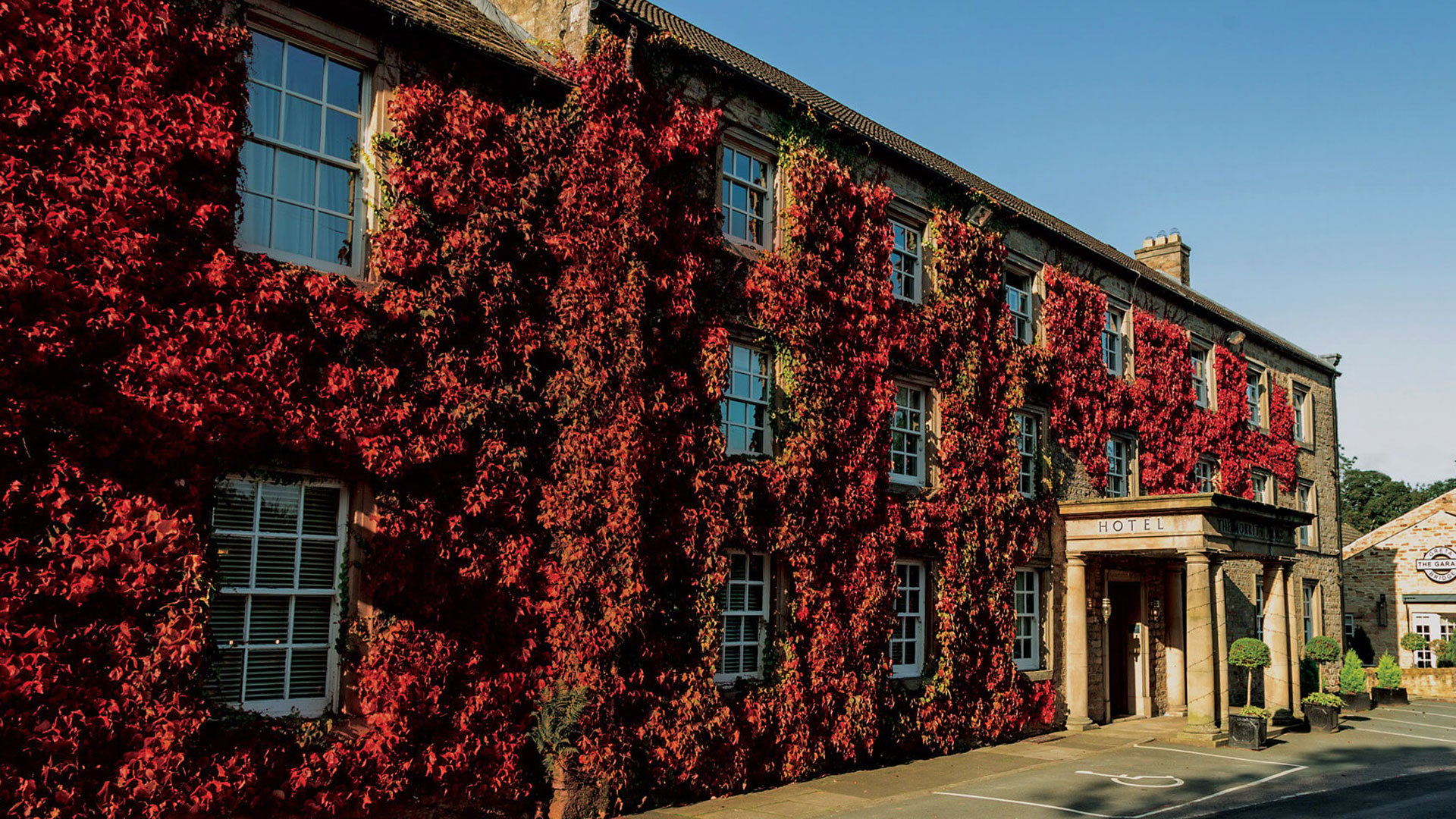 Exterior view of Morritt hotel and spa, Barnard castle - Classic British Hotels