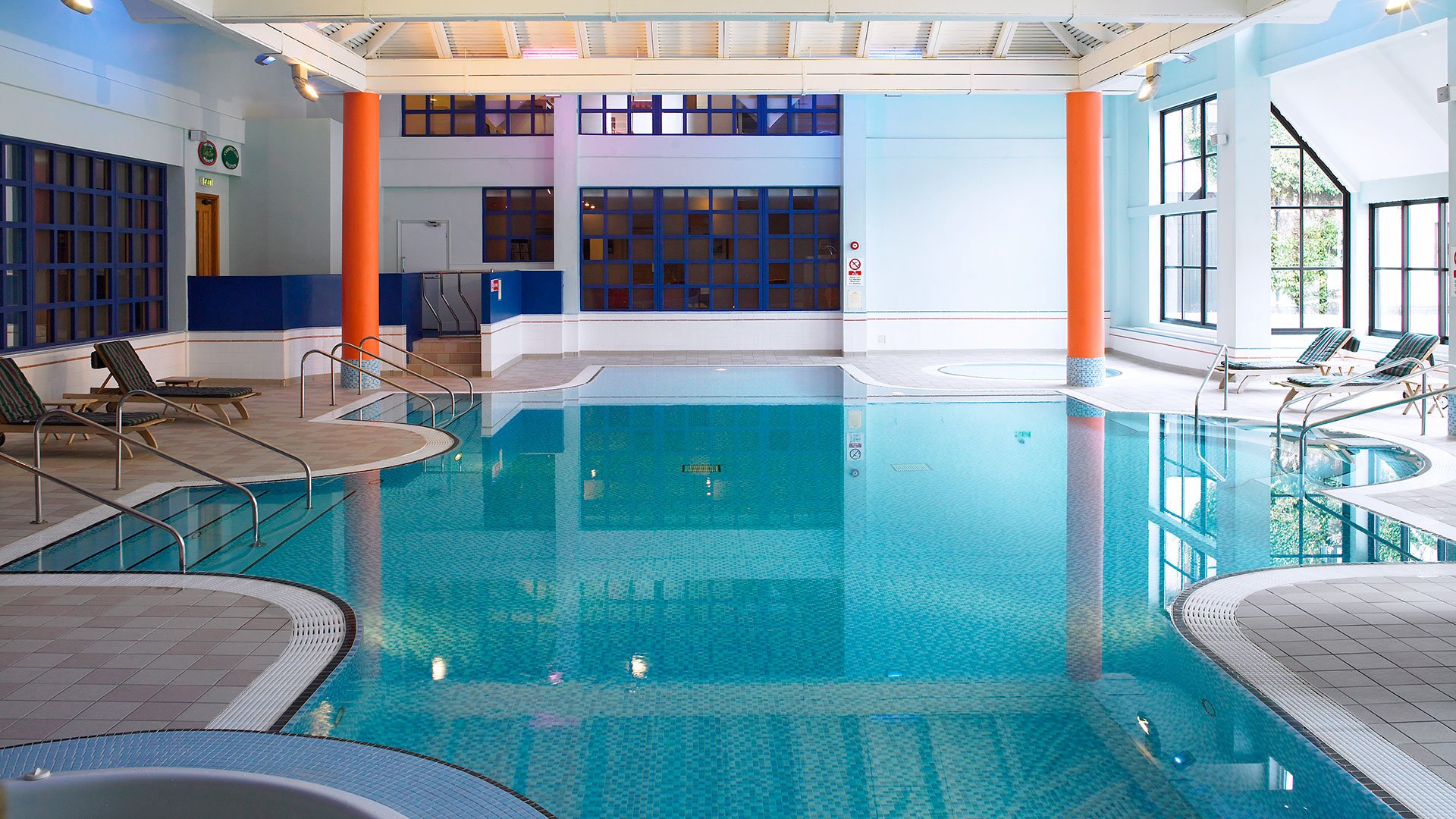 Indoor pool at Forest of Arden Hotel, Birmingham Meriden
