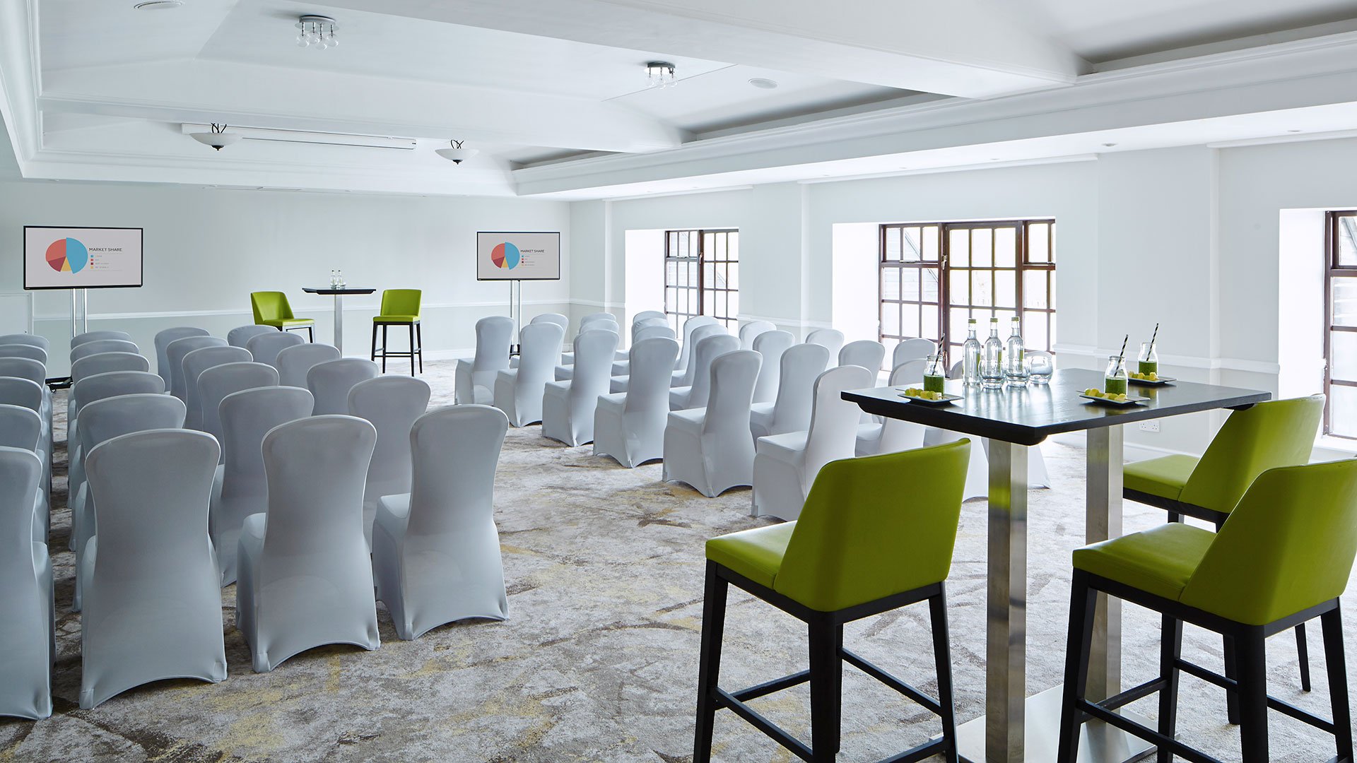 Elegant Aylesford Suite meeting room at Forest of Arden Hotel, Birmingham Meriden