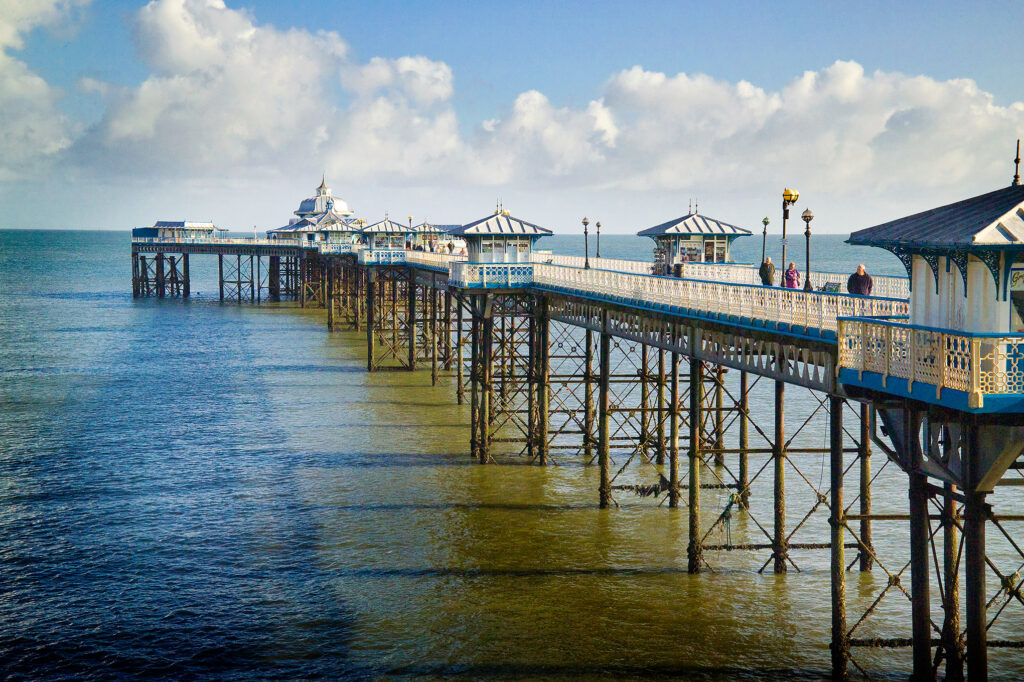 The Llandudno Pier - Imperial Hotel, Llandudno