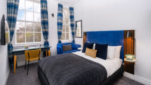 Superior double room view, Berkeley Square Hotel, Bristol - Classic British Hotels